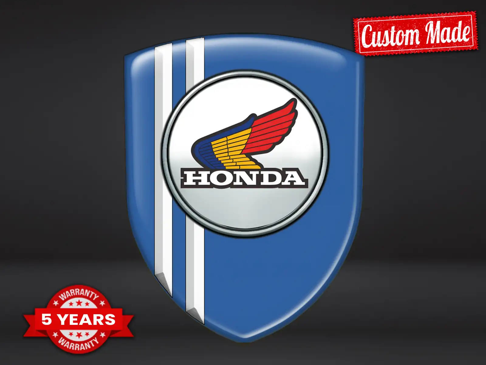 Honda Silikonembleme Auto Professionell Anpassbar Robust